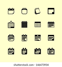 Calendar icons