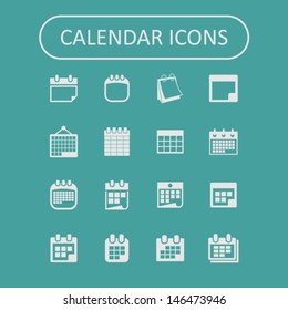 Calendar icons