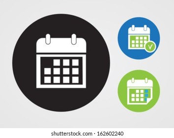 Calendar icons