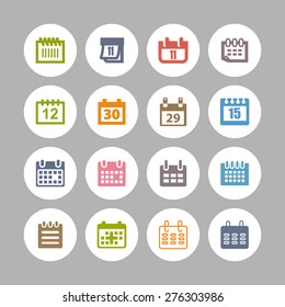 calendar icons