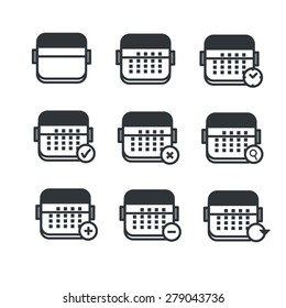 Calendar icons