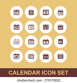 calendar icons