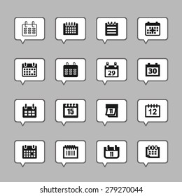 calendar icons