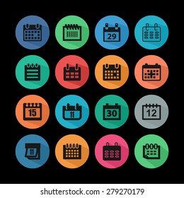 calendar icons