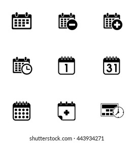 Calendar icons