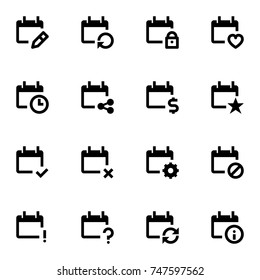 Calendar Icons