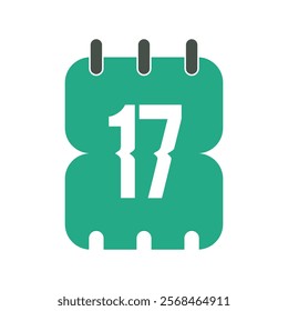 Calendar icons collection 1, 2, 3, 4, 5, 6, 7, 8, 9, 10, 11, 12, 13, 14, 15, 16, 17, 18, 19, 20, 21, 22, 23, 24, 25, 26, 27, 28, 29, 30. All days of yea. Vector illustration