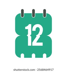 Calendar icons collection 1, 2, 3, 4, 5, 6, 7, 8, 9, 10, 11, 12, 13, 14, 15, 16, 17, 18, 19, 20, 21, 22, 23, 24, 25, 26, 27, 28, 29, 30. All days of yea. Vector illustration