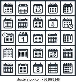 calendar icons design