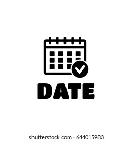 Calendar Icons. Event add delete progress. Calendar vector