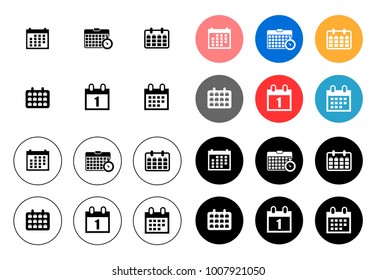 calendar Icons set