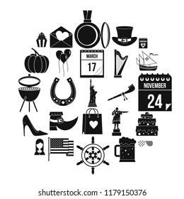 Calendar icons set. Simple set of 25 calendar vector icons for web isolated on white background