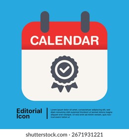 Ícones de calendário definem a coleção de vetores de símbolos essenciais para eventos e cronogramas