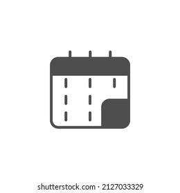 Calendar icons  symbol vector elements for infographic web