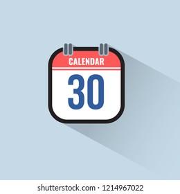 Calendar Icons Vector.