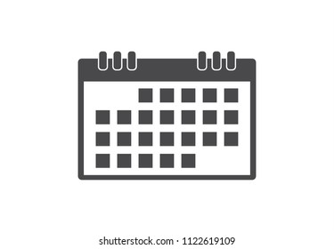 Calendar icons  vector illustration on background