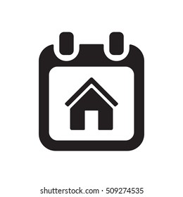 Calendar  icon,vector. Flat design.