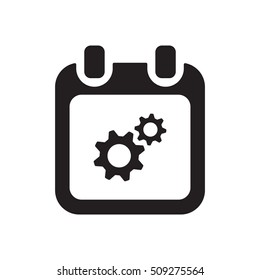 Calendar  icon,vector. Flat design.
