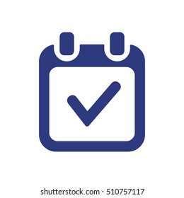 Calendar  icon,vector. Flat design.
