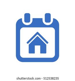 Calendar  icon,vector. Flat design.