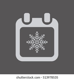 Calendar  icon,vector. Flat design.