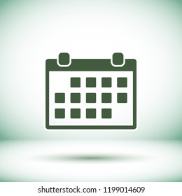 calendar iconVector icon
