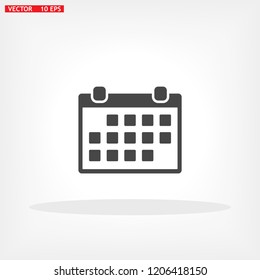 calendar iconVector icon