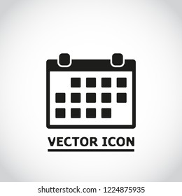 calendar iconVector icon