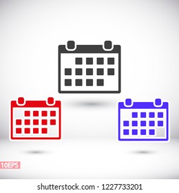 calendar iconVector icon