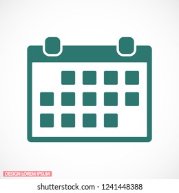 calendar iconVector icon