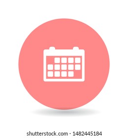 calendar iconVector icon . Lorem Ipsum Illustration design