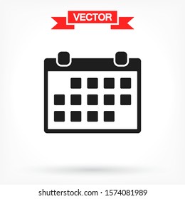 calendar iconVector icon . Lorem Ipsum Illustration design