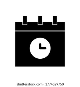 Calendar icon,vector illustration. Flat design style. vector calendar icon illustration isolated on White background, calendar icon Eps10. calendar icons graphic design vector symbols.