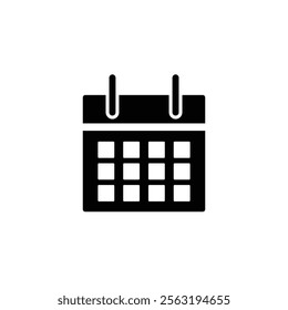 Calendar icon,vector illustration. Flat design style. vector calendar icon illustration isolated on White background, calendar icon Eps10. calendar icons graphic design vector symbols.