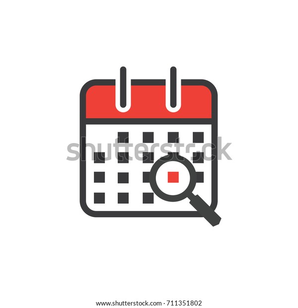 Calendar Image Specific Date Stock Vector (Royalty Free) 711351802