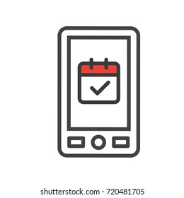 Calendar image with specific date and phone