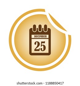 Calendar Isolated Flat Web Mobile Icon