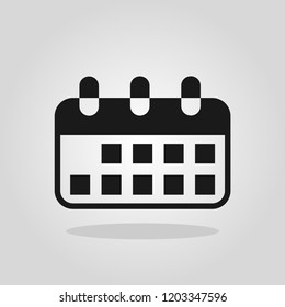Calendar Isolated Flat Web Mobile Icon