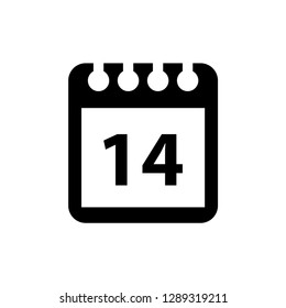 Calendar Isolated Flat Web Mobile Icon