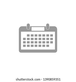 Calendar Isolated Flat Web Mobile Icon