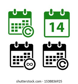 Calendar Isolated Flat Web Mobile Icon