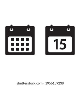 Calendar Isolated Flat Web Mobile Icon
