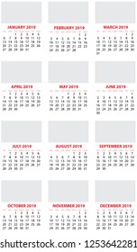 A Calendar Isolated on a Background