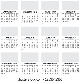 A Calendar Isolated on a Background