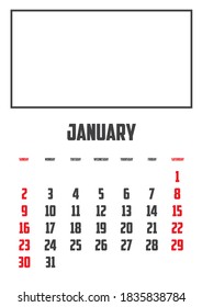 Calendar Isolated on a Background