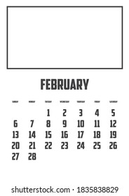 Calendar Isolated on a Background