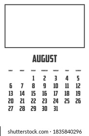 Calendar Isolated on a Background