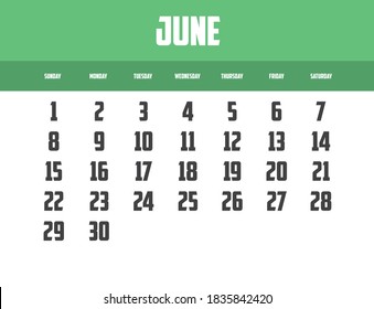 Calendar Isolated on a Background