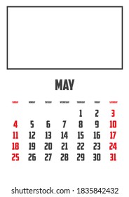 Calendar Isolated on a Background
