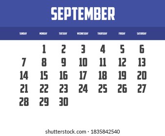 Calendar Isolated on a Background